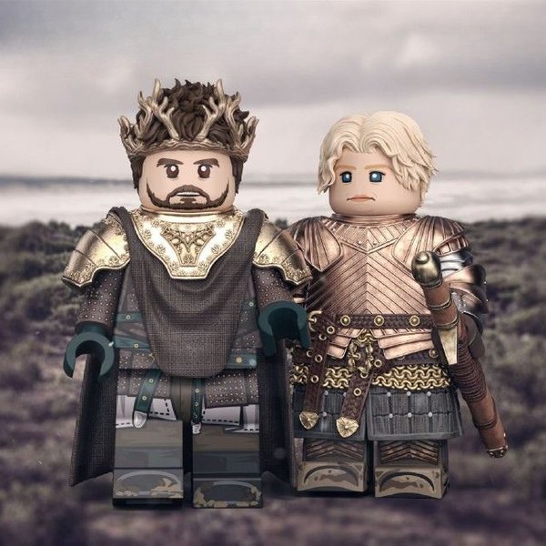 Game of Thrones Renly Baratheon and Brienne of Tarth