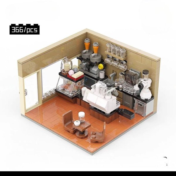 Instructions Manual for MOC Cafe