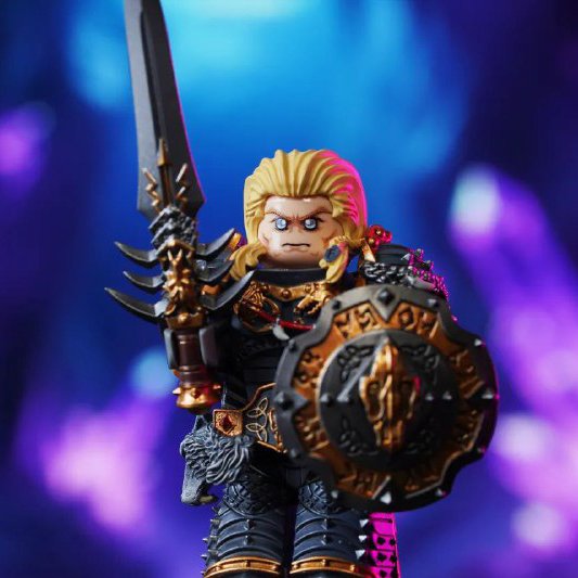 Warhammer 40K space wolves leader