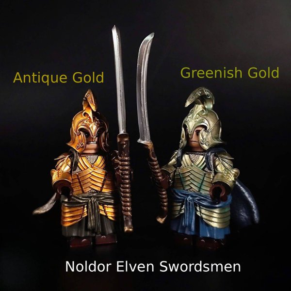 Lord of The Rings Noldor Elven Archer, Elven Spearmen & Elven Swordsmen