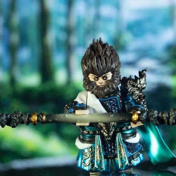 Black Myth Wukong Serpent Scale Armour and Staff