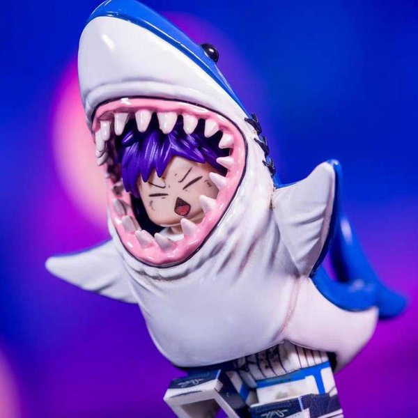 Dorohedoro Ebisu with Shark Mascot