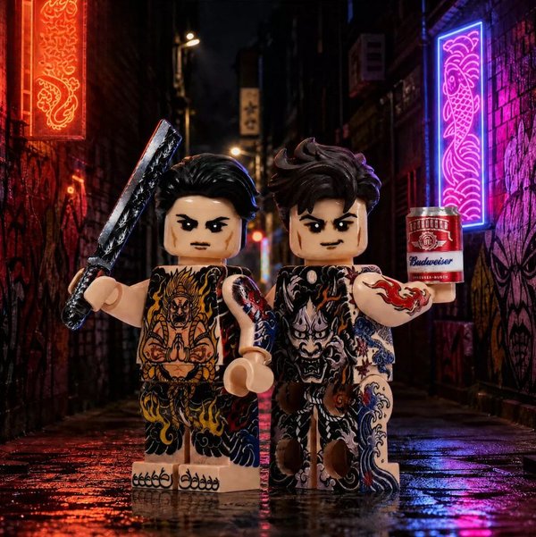 Tattooed Minifigured Bodies