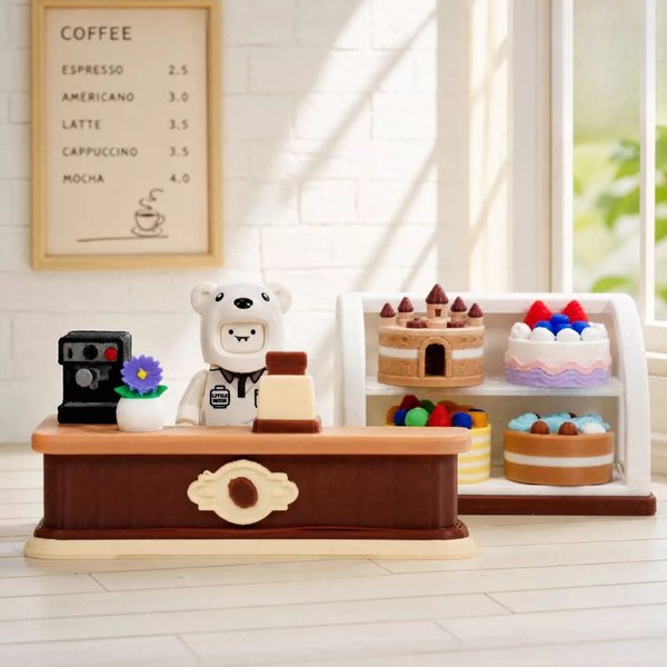 miniature café furniture and accessory collection
