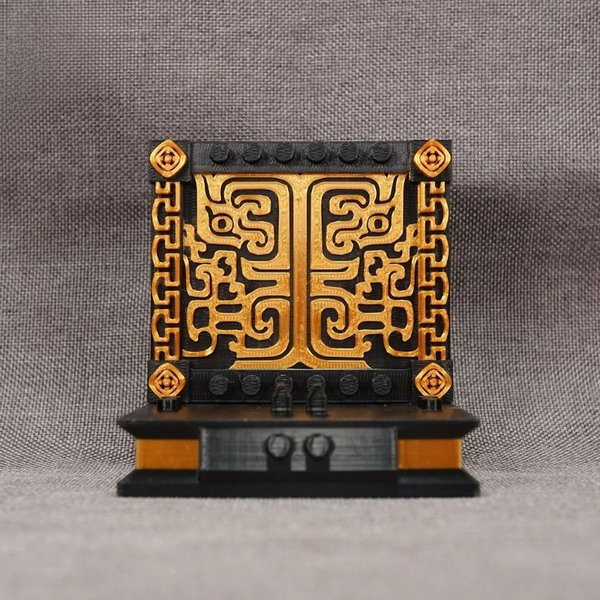 Ancient Chinese-style Minifig Stands
