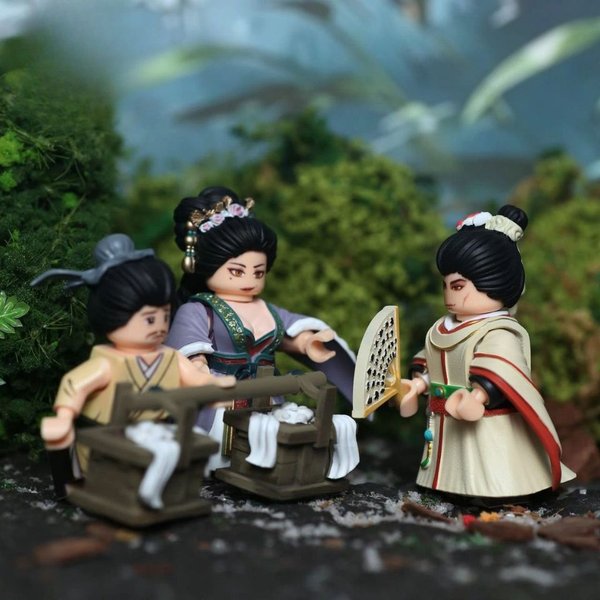 Water Margin Pan Jin Lian, Xi Men Qing and Wu Da Lang